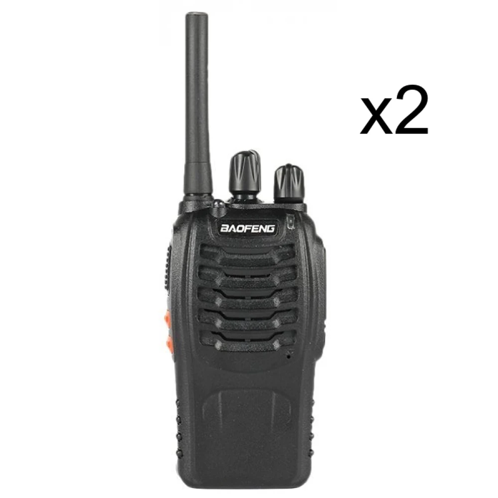2 x Baofeng BF-88E PMR446 walkie talkie - jasna komunikacija