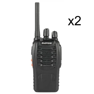2 x Baofeng BF-88E PMR446 walkie talkie - jasna komunikacija