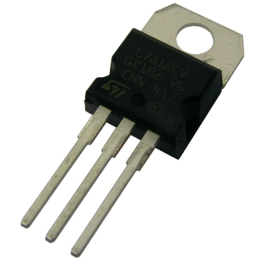 5 kos L7812CV napetostni regulator 12V 1,5A TO-220 za elektronske projekte