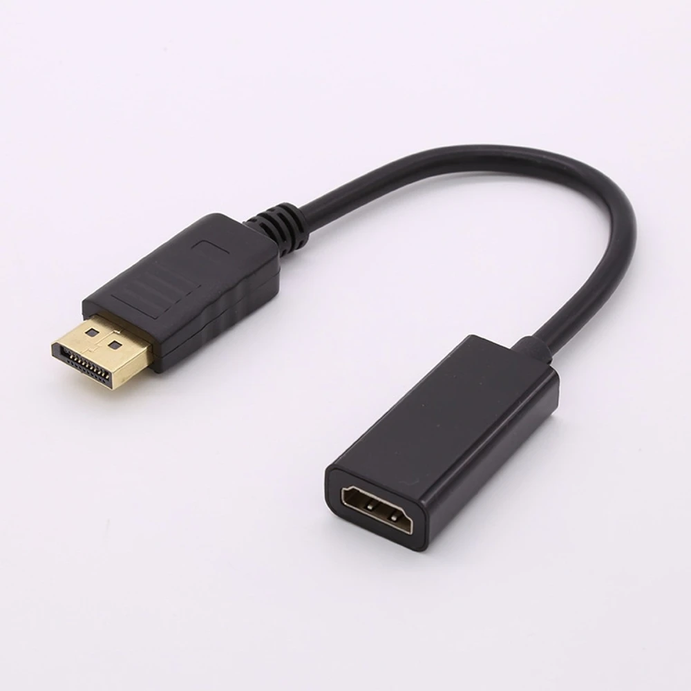 DisplayPort moški na HDMI ženski adapter za avdio-video povezavo