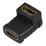 HDMI adapter ženski na ženski 90° za kompaktne in varne povezave