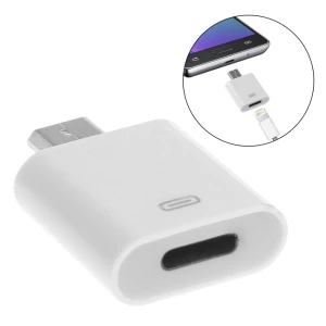 8-pinski Lightning ženski na Micro USB moški adapter za Apple