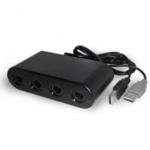 Adapter za GameCube kontrolerje za Nintendo Wii U in PC, združljiv s Super Smash Bros