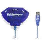 Adapter za PS2, Xbox, GameCube kontrolerje za PC USB 3in1 Magic Joy Box