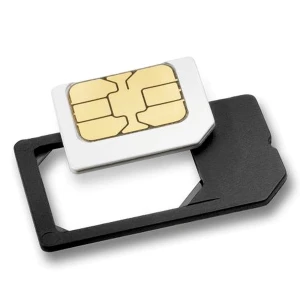Fleksibilen adapter MicroSIM na SIM za iPhone in iPad