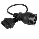Cable adaptador OBD2 para Porsche en color negro