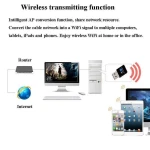 Adaptador inalámbrico USB 2.4GHz con Bluetooth 4.0 y chip Realtek 8723BU