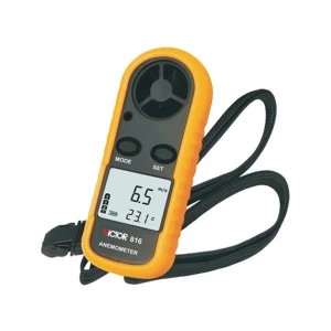 Digitalni anemometer Victor 816 z vgrajenim termometrom za natančno merjenje