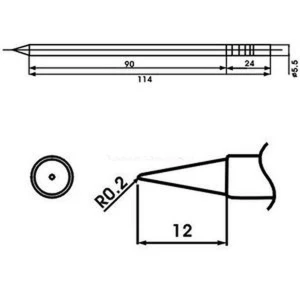 Aoyue LF-LB konica za spajkalnik z vgrajenim uporom za spajkalno postajo