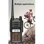 Baofeng UV9R Plus walkie-talkie dolgega dosega s 160 kanali VHF/UHF