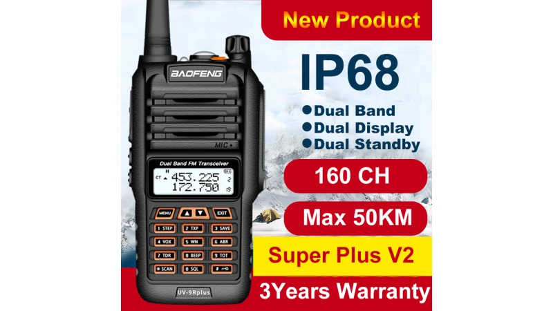 Baofeng walkie-talkie: kateri izbrati v 2026 (zmogljivi, vodoodporni in ugodni)