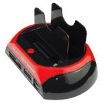 Dock para discos duros 2,5 y 3,5 pulgadas IDE y SATA con puertos USB adicionales