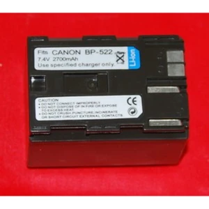 Združljiva baterija Canon BP-522 7,4V 2700mAh za Canon kamere