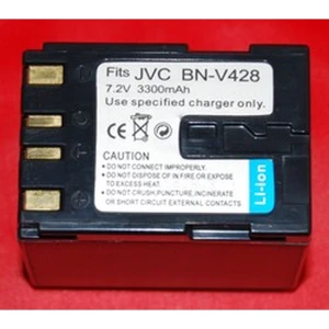 Združljiva baterija JVC BN-V428 7.2V 3300mAh za kamere JVC