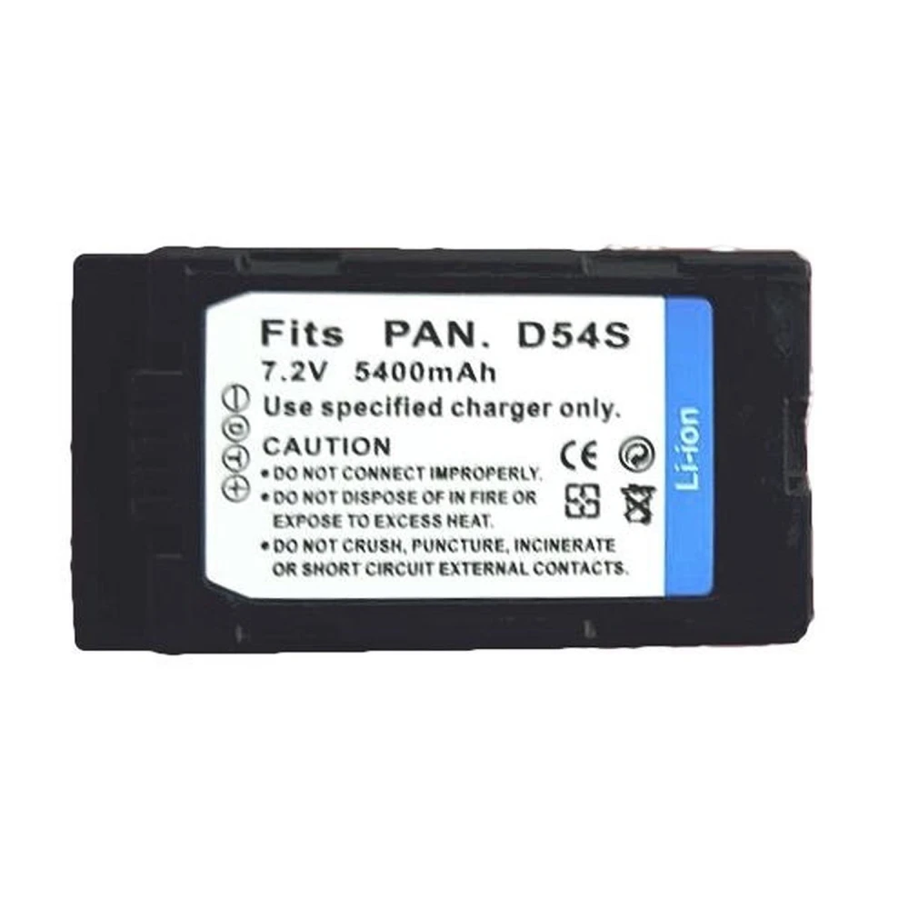 Združljiva baterija Panasonic CGP-D54 7.2V 5400mAh za kamere Panasonic