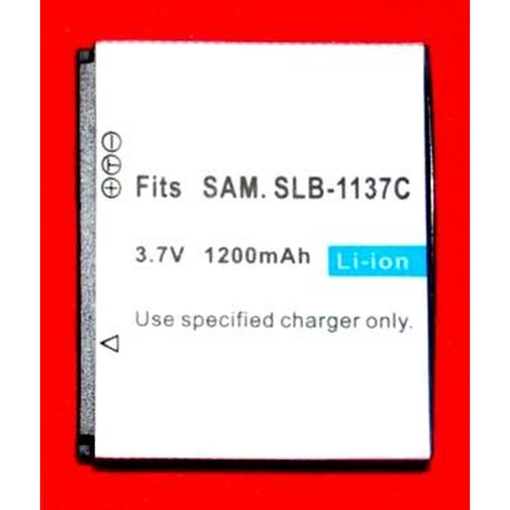 Združljiva baterija Samsung SB-L1137C Li-Ion 7.4V 1600mAh za fotoaparate