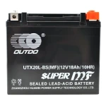 Gel akumulator YTX20L-BS za motor 12V 20Ah z dolgo življenjsko dobo