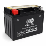 Motorna baterija AGM 12V 12Ah OUTDO HCZ14S-MF - Združljiva z Yuasa YTZ14S(-BS) / GTZ14S / ETZ14S
