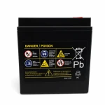 Motociklistična baterija AGM 12V 14Ah OUTDO UTX16-BS(MF) - Kompatibilna Yuasa YTX16-BS / GTX16-BS / ETX16-BS / 16-B