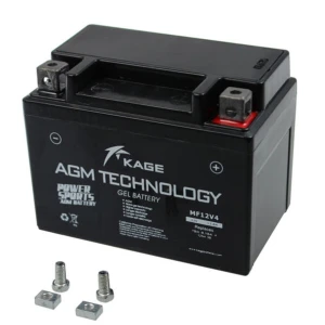 OUTDO Visokozmogljiva moto baterija YB4L-B Gel 12V 3,5Ah