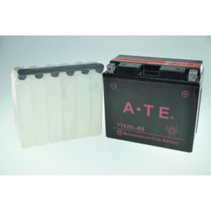 Motoristični akumulator YTX20L-BS visoke zmogljivosti za združljive motorje