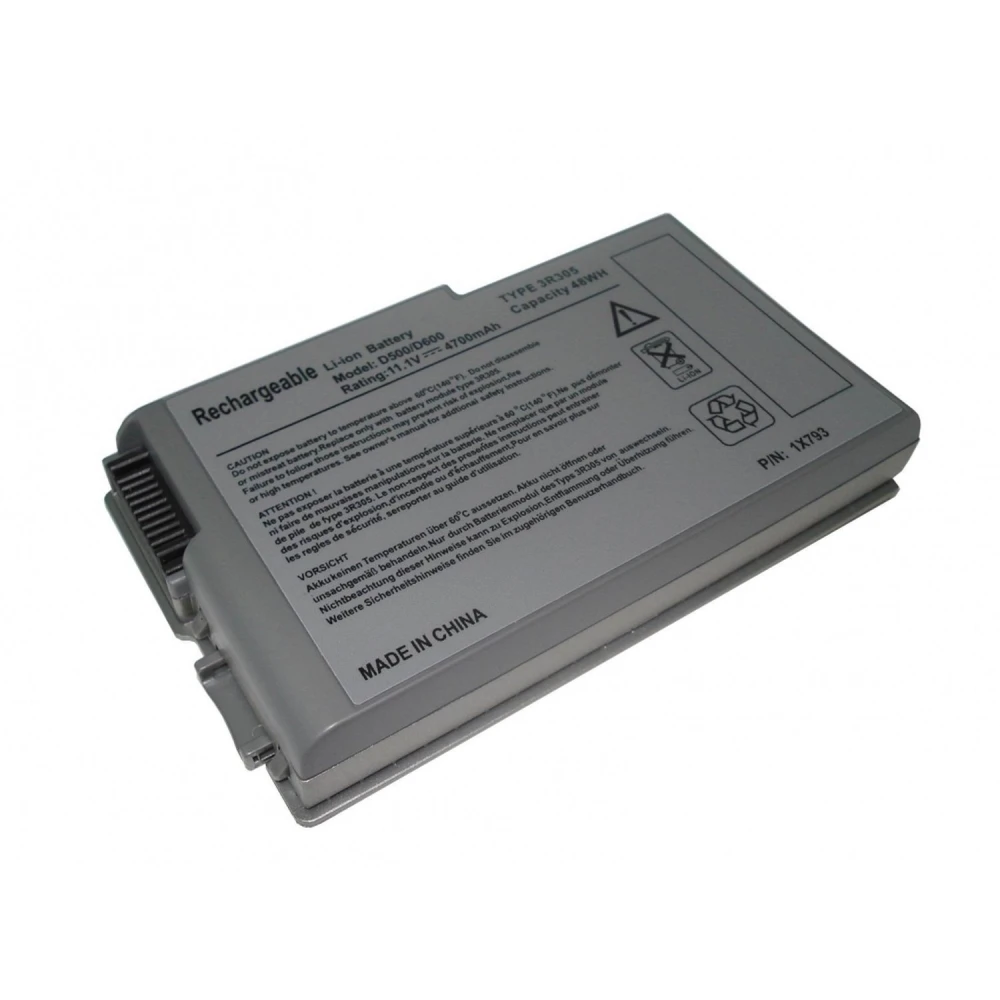 Baterija za Dell D500 4400mAh združljiva z D600 in 600m