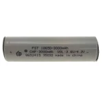 Batería pila 18650 3000mAh para soldar con lengüeta en detalle