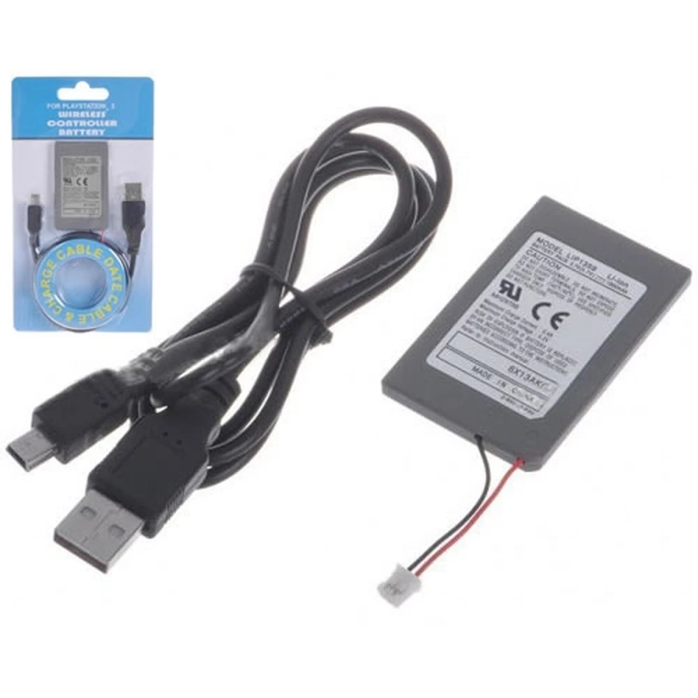 Polnilna baterija za PS3 kontroler 1800mAh z USB polnilnim kablom za PlayStation 3