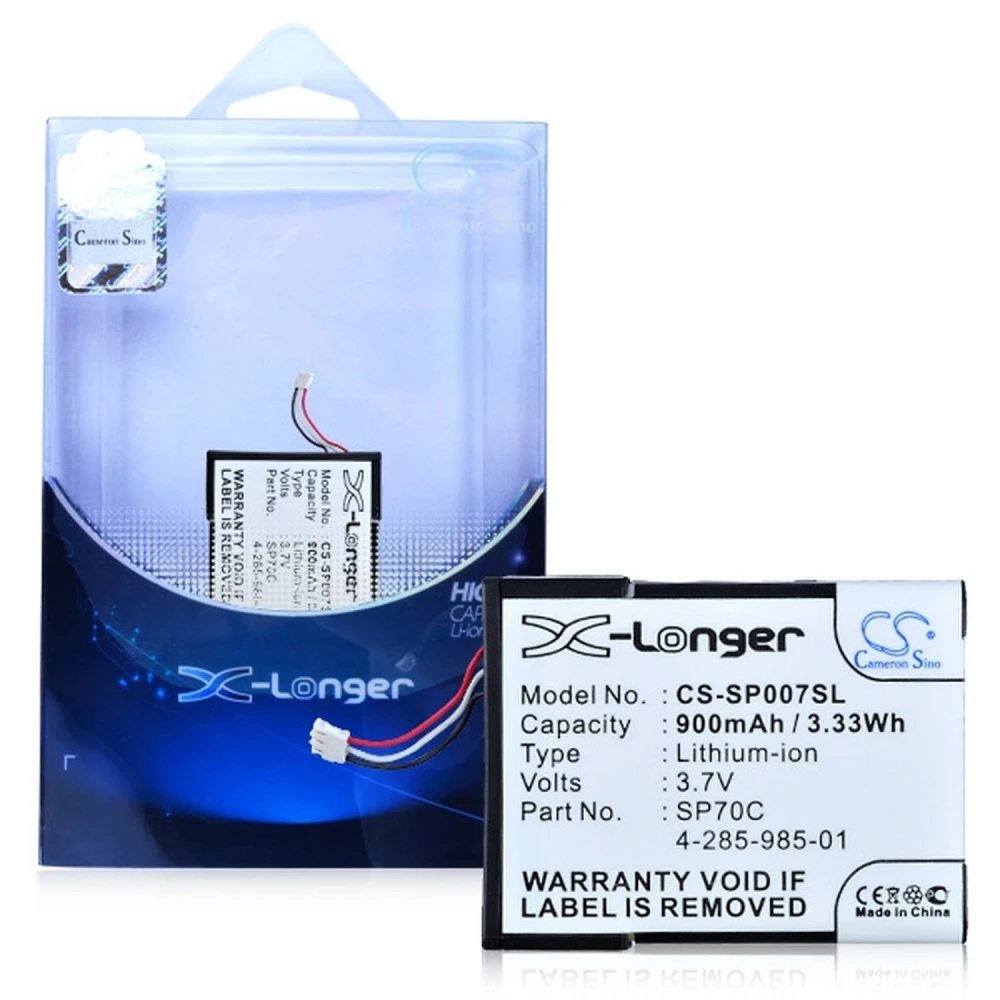 Baterija Sony PSP E1004 900 mAh črna za PSP Street E1000, E1002, E1008