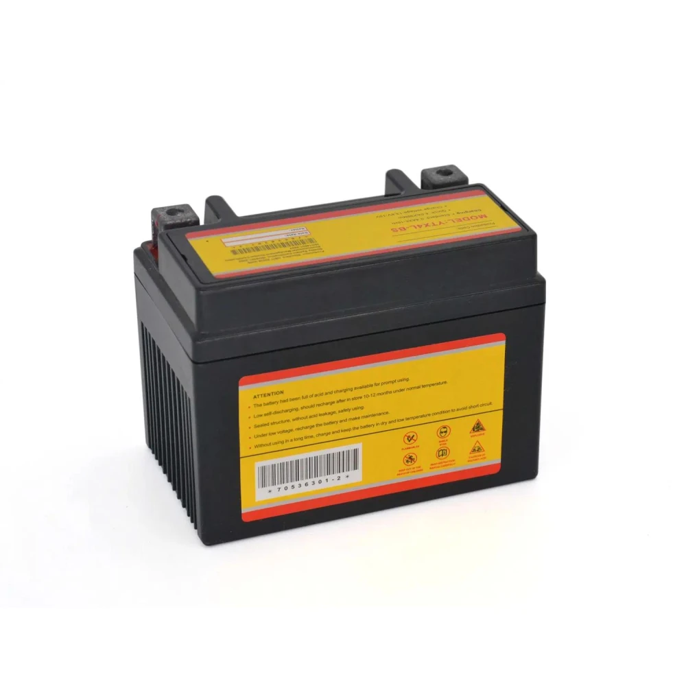 Batería YTX4L-BS 12V 4Ah Gel Outdo para motos lado derecho
