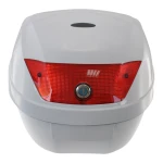 Univerzalni motoristični kovček 28L bel - za 1 čelado