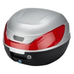 Univerzalni motoristični kovček 32L - kovček za motor z nosilcem za čelado in ključavnico