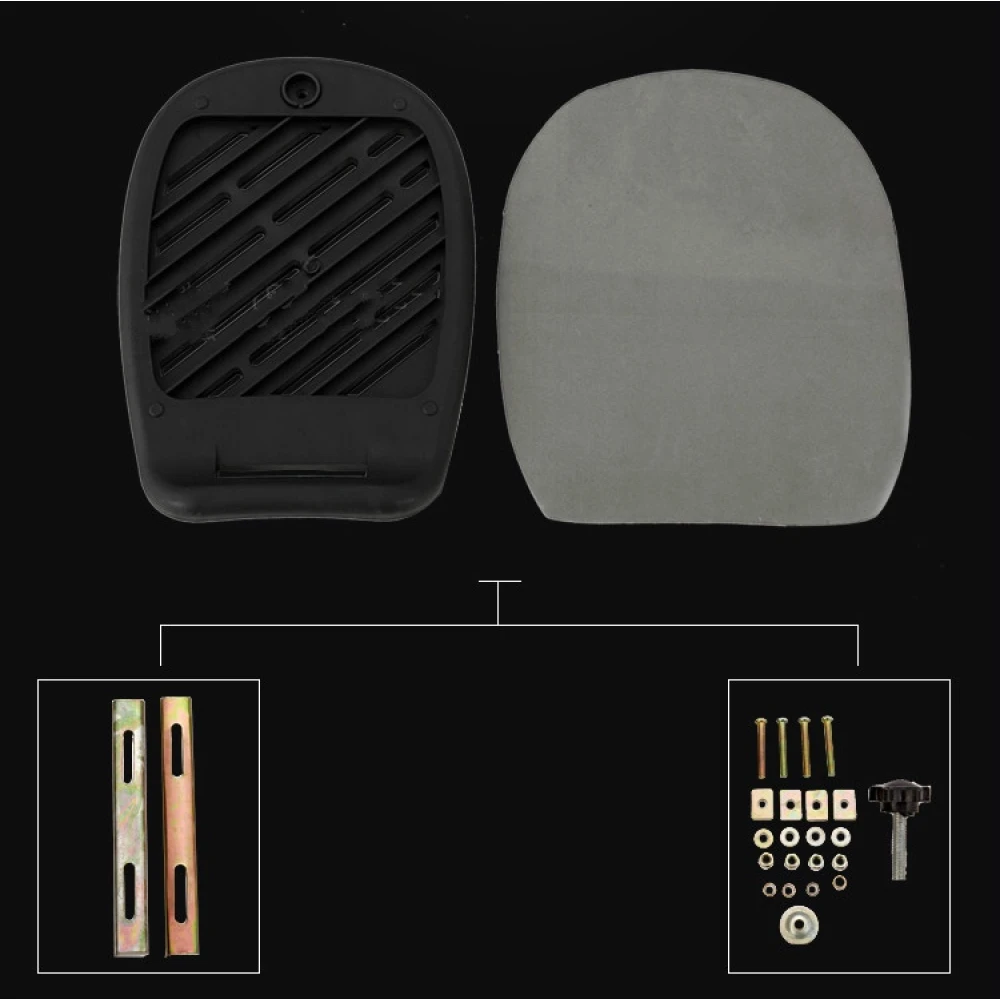 Portacasco bici universal JZH-818 negro con llave