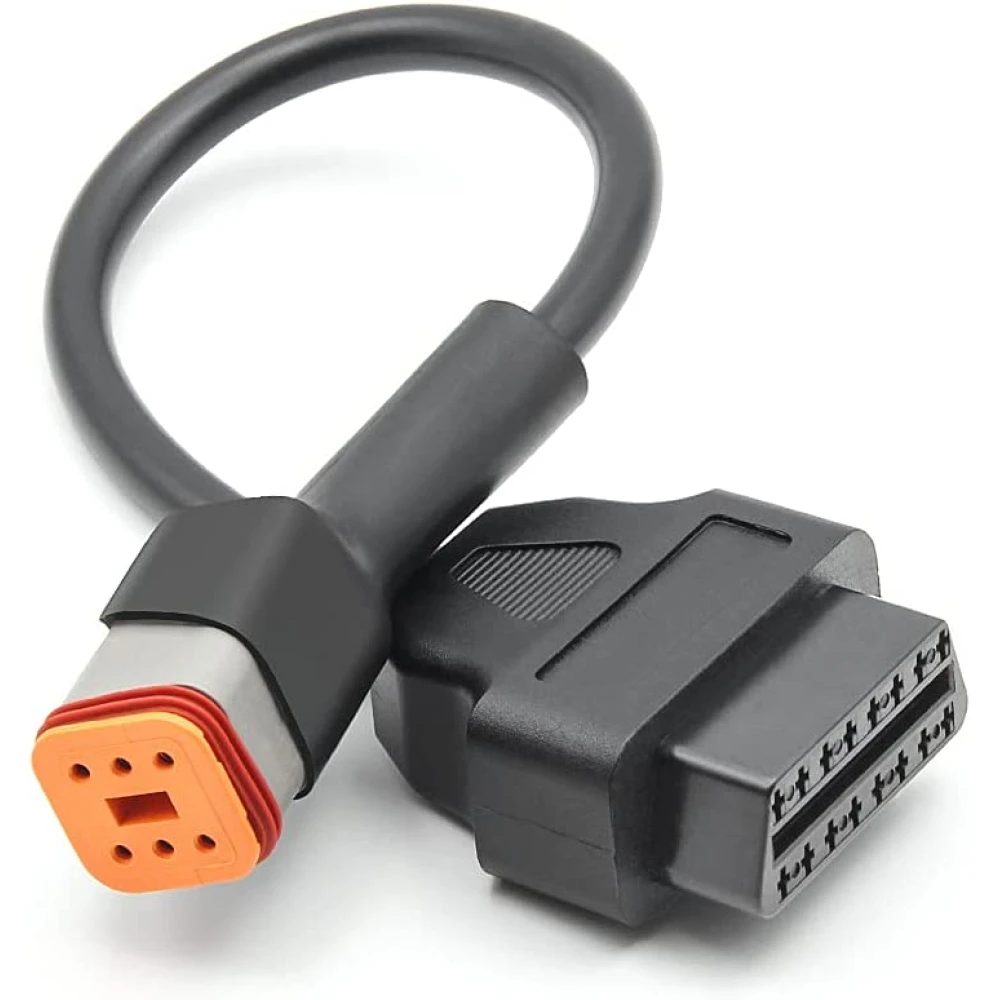 Adapter kabel Harley Davidson OBD1 6-pinski na OBDII 16-pinski za diagnostiko