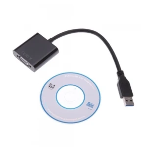 satkit USB 3.0 v VGA pretvornik za monitor 1080p - satkit