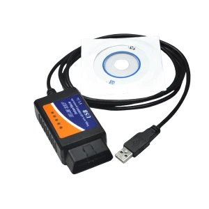 ELM327 USB OBD2 diagnostični kabel za PC in vozila