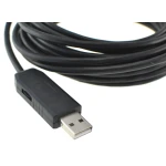 Vista del cabezal de cámara del endoscopio USB con luz LED