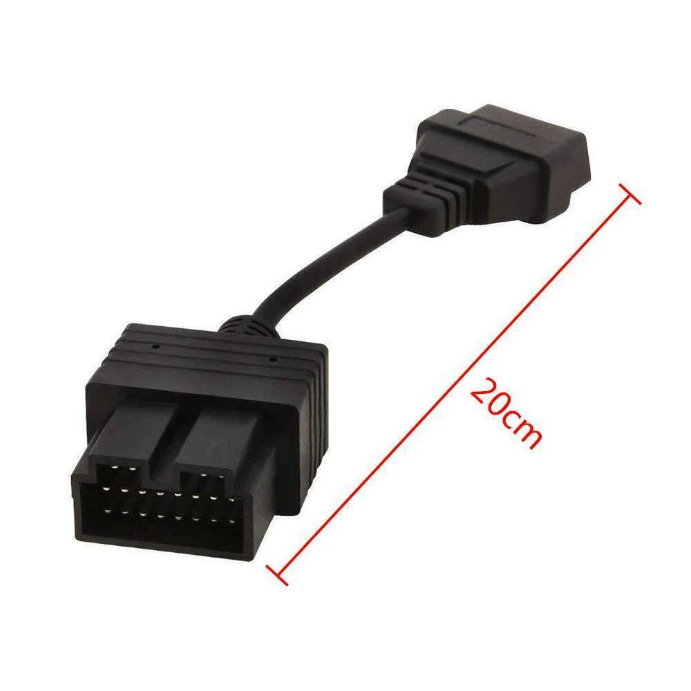 Kia OBD1 v OBD2 kabel: 20Pin na 16Pin diagnostični adapter za KIA