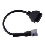 OBD2 kabel 6 pin na 16 pin za Suzuki motor z diagnostičnim adapterjem