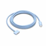 Kabel USB-C na MagSafe 3 140W za MacBook Pro in Air – 2 m pleten, Sky Blue