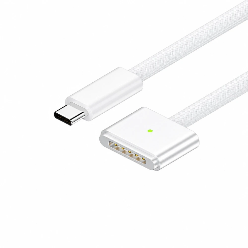 Kabel USB-C na MagSafe 3 140W za MacBook Pro in Air – 2 m pleten, White