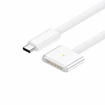 Kabel USB-C na MagSafe 3 140W za MacBook Pro in Air – 2 m pleten, White