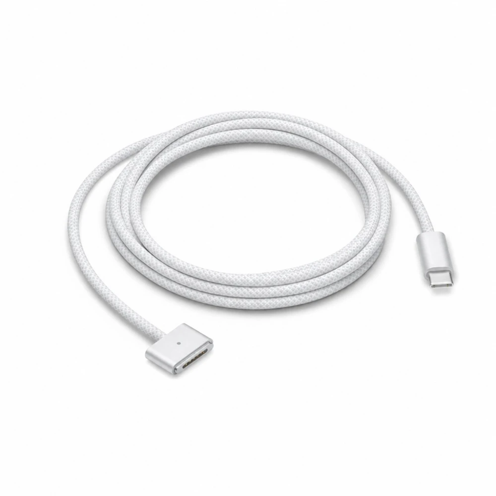 Kabel USB-C na MagSafe 3 140W za MacBook Pro in Air – 2 m pleten, White