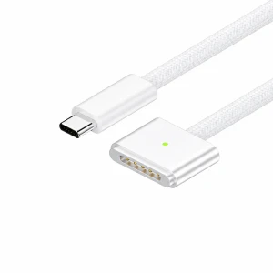 Kabel USB-C na MagSafe 3 140W za MacBook Pro in Air – 2 m pleten, White