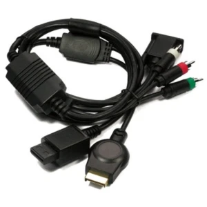 satkit VGA kabel za PS3 Wii za povezavo konzole z monitorjem z RCA zvokom