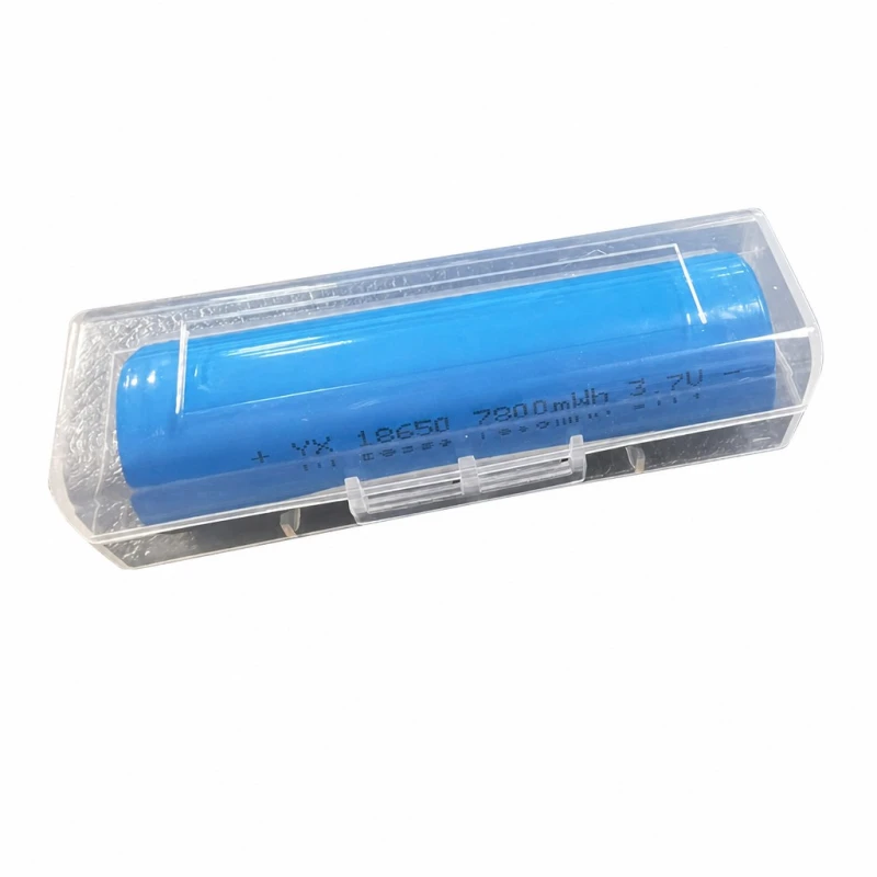 Škatla za baterijo 1× 18650 Prozoren Plastičen Pokrov Zaščita pred Prahom Individualna