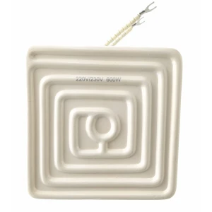 Keramični IR grelec 12x12cm 600w bel za spajkalne postaje Mlink