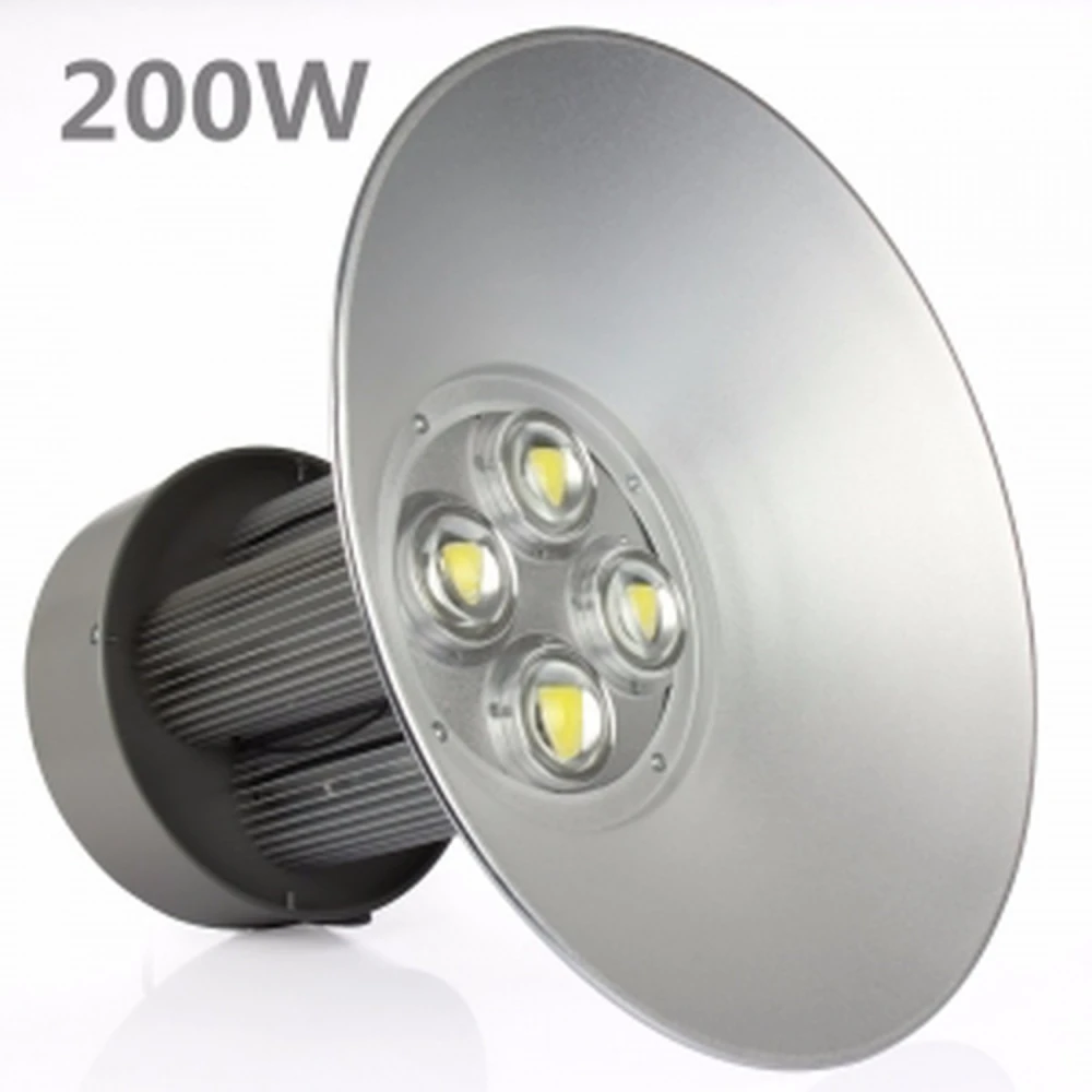 Industrijska LED viseča svetilka 200W 6000K z močno svetlobo High Bay