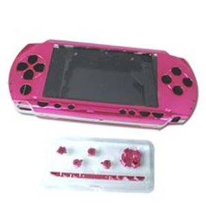 Popolno roza ohišje PSP z gumbi za popravilo in personalizacijo