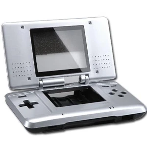 Nadomestno ohišje Nintendo DS srebrno za popravilo in vzdrževanje